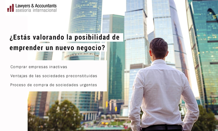 Venta de Sociedades Urgentes en Madrid